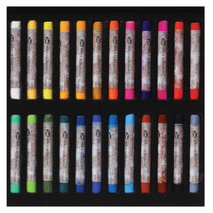 Пастель сухая художественная &laquo;Сонет&raquo;, 24 цвета, круглое сечение, Невская Палитра, 7141224