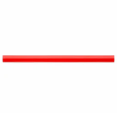 Карандаш столярный KOH-I-NOOR, 1 шт., B, грифель 5&times;2 мм, корпус красный, 0153600100177