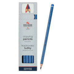Карандаш химический KOH-I-NOOR, СИНИЙ, 1 шт., грифель 3 мм, длина 175 мм, 156100E004KS
