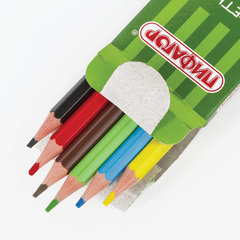 Карандаши цветные ПИФАГОР &laquo;ЛЕСНЫЕ ЖИТЕЛИ&raquo;, 6 цветов, шестигранные, 181333