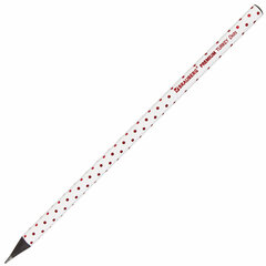 Карандаш чернографитный BRAUBERG &laquo;PREMIUM TURKEY&raquo;, 1 шт., &laquo;Dots&raquo;, НВ, ассорти, дисплей, 181563