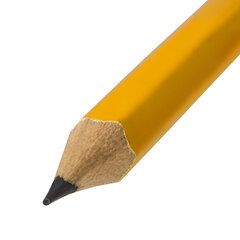 Карандаш чернографитный ЮНЛАНДИЯ, 1 шт., &laquo;Школьный&raquo;, НВ, корпус желтый, с резинкой, 181588