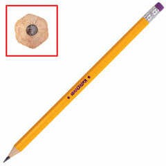 Набор ЮНЛАНДИЯ &laquo;Школьный&raquo;, 2 карандаша чернографитных, резинка стирательная, точилка, блистер, 181593