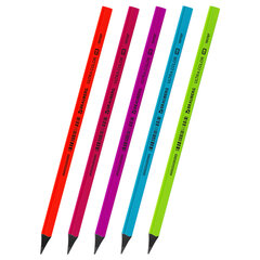 Карандаш чернографитный BRAUBERG &laquo;ULTRA COLOR&raquo;, 1 шт., HB, пластиковый, 181707