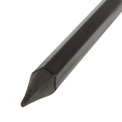 Карандаш чернографитный STAFF &laquo;College&raquo; BLP-712, 1 шт., НВ, с ластиком, пластик, корпус черный, 181712