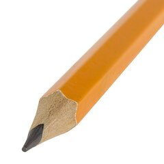 Карандаш чернографитный STAFF &laquo;EVERYDAY&raquo; BLP-724, 1 шт., НВ, с ластиком, корпус желтый, 181724