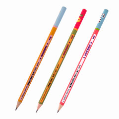 Карандаш чернографитный ЮНЛАНДИЯ &laquo;ЗВЕРУШКИ&raquo;, 1 шт., HB, корпус ассорти, 181779