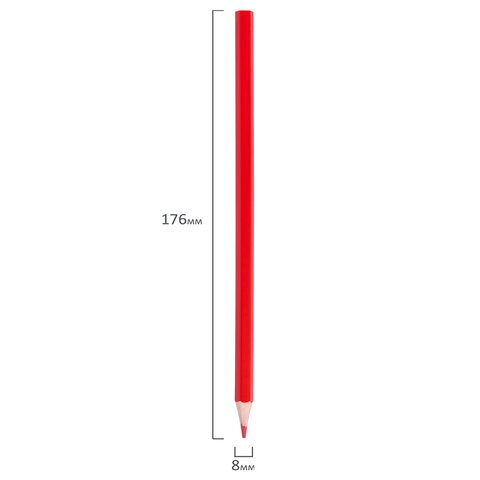 Карандаши цветные ПИФАГОР для девочек "БЫСТРЕЕ! ВЫШЕ! СИЛЬНЕЕ!", 18 цветов, классические, 181812