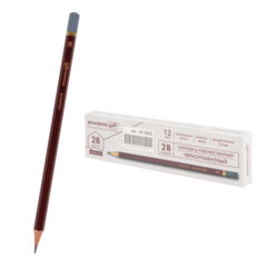 Изображение товара Карандаш чернографитный художественный 2B, 1 шт., BRAUBERG ART «PREMIERE», ВЫСШЕЕ КАЧЕСТВО, 181888