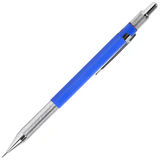 Карандаш механический 0,5 мм + грифели HB 24 штуки на блистере, BRAUBERG &laquo;METALLIC-X 05&raquo;, металлические детали, 181965