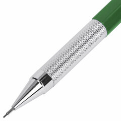 Карандаш механический 0,7 мм + грифели HB 24 штуки на блистере, BRAUBERG &laquo;METALLIC-X 07&raquo;, металлические детали, 181966