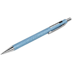 Карандаш механический 0,5 мм + грифели HB 12 штук на блистере, BRAUBERG &laquo;LIGHT BLUE&raquo;, 181970
