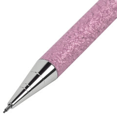 Карандаш механический 0,5 мм + грифели HB 12 штук на блистере, BRAUBERG &laquo;ROSE PINK&raquo;, 181971