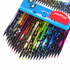 Карандаши цветные MAPED &laquo;COLOR PEP'S Black Monster&raquo;, 24 цвета, трехгранные, 862624