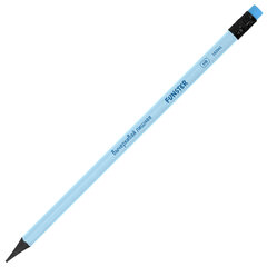 Набор карандашей чернографитных с мотивирующей надписью FUNSTER (ФАНСТЕР) FUNNY NOTES PSTL, 6 штук, HB, с ластиком, 182041