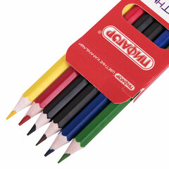 Карандаши цветные ПИФАГОР ЭКО &laquo;КЛАССИК&raquo;, 6 цветов, шестигранные, 182047