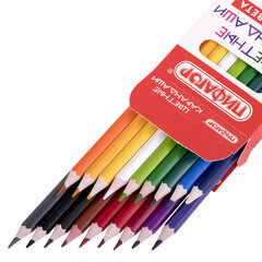 Карандаши цветные ПИФАГОР ЭКО &laquo;КЛАССИК&raquo;, 18 цветов, шестигранные, 182049