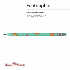 Карандаш механический цанговый с точилкой 2 мм, BRUNO VISCONTI &laquo;FunGraphix&raquo;, Корги, 21-0041/<wbr/>24