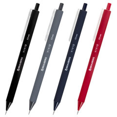 Карандаш механический 0,5 мм BRAUBERG &laquo;VIVID&raquo;, корпус soft-touch ассорти, 182063