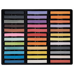 Пастель сухая художественная BRAUBERG ART CLASSIC, 36 цветов, квадратное сечение, 182093