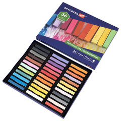 Пастель сухая художественная BRAUBERG ART CLASSIC, 36 цветов, квадратное сечение, 182093