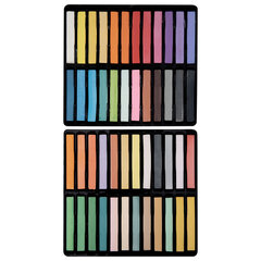 Пастель сухая художественная BRAUBERG ART CLASSIC, 48 цветов, квадратное сечение, 182094