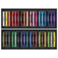 Пастель масляная BRAUBERG ART &laquo;Секреты художника&raquo;, УТОЛЩЕННАЯ, 36 цветов, круглое сечение, 182001