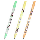 Карандаш механический цанговый 2 мм, с принтом кросс-серия МИЛЫЕ КОТЫ, BRAUBERG, HB, встроенная точилка, корпус ассорти, 182108