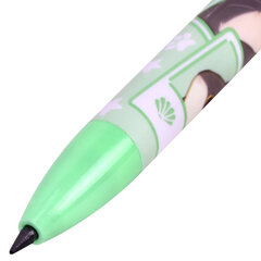 Карандаш механический цанговый 2 мм, с принтом кросс-серия МИЛЫЕ КОТЫ, BRAUBERG, HB, встроенная точилка, корпус ассорти, 182108