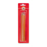 Карандаши чернографитные KOH-I-NOOR, НАБОР 6 шт..: 2B, B, HB (2 шт.), H, 2H, без резинки, заточенные, 1696/6