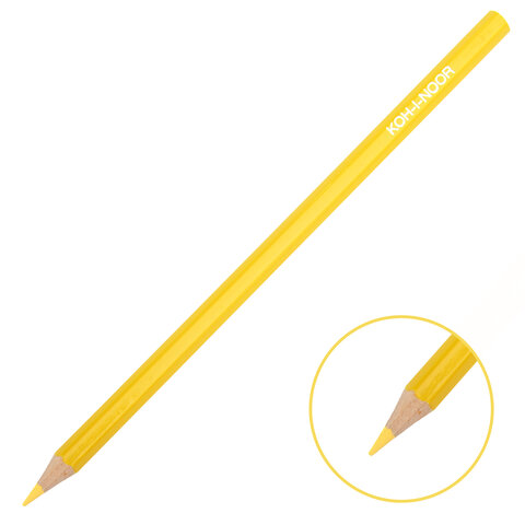 Карандаши цветные KOH-I-NOOR "TEENAGE", 12 цветов, шестигранные, 3 мм, натуральное дерево, 3552012042KSRU - фото 3