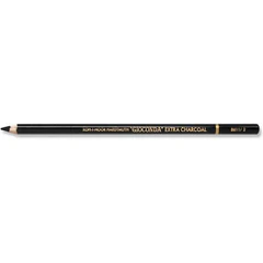 Карандаш угольный KOH-I-NOOR, 1 шт., "Gioconda" EXTRA, черный, B, 8811002003KS