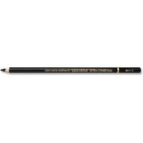 Карандаш угольный KOH-I-NOOR, 1 шт., "Gioconda" EXTRA, черный, B, 8811002003KS