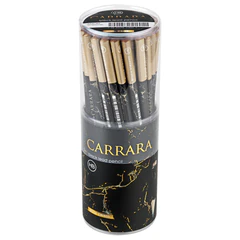 Карандаш чернографитный BRUNO VISCONTI, 1 шт., &laquo;Carrara Black&raquo;, НВ, заточенный, трехгранный, 21-0030/<wbr/>96