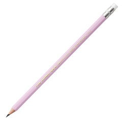 Карандаш чернографитный BIC, 1 шт., &laquo;Evolution Pastel&raquo;, HB, с ластиком, корпус ассорти, 518306
