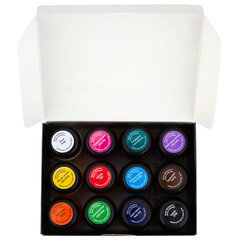 Краски акриловые по стеклу и керамике &laquo;Декола&raquo;, 12 цветов по 20 мл, в баночках, Невская Палитра, 4041114