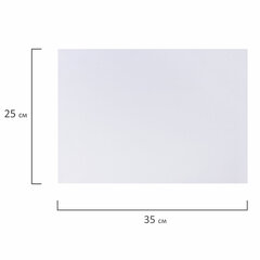 Холст на картоне BRAUBERG ART CLASSIC, 25&times;35 см, грунтованный, 100% хлопок, мелкое зерно, 190620