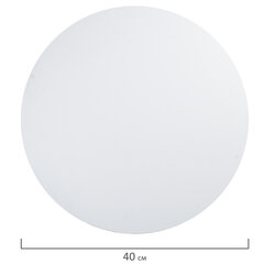 Холст на картоне BRAUBERG ART CLASSIC, 40 см, грунтованный, круглый, 100% хлопок, мелкое зерно,190624