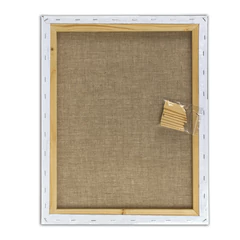 Холст на подрамнике BRAUBERG ART CLASSIC, 40&times;50см, грунт., 45%хлоп., 55%лен, среднее зерно, 190636