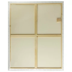 Холст на подрамнике BRAUBERG ART CLASSIC, 80&times;100см, грунт., 45%хлоп., 55%лен, среднее зерно, 190638