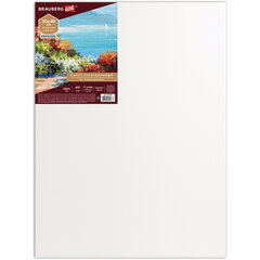 Холст на подрамнике BRAUBERG ART PREMIERE, 30&times;40см, грунтованный, 100% лен, среднее зерно, 190639