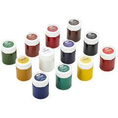 Гуашь художественная ГАММА &laquo;Студия&raquo;, 12 цветов по 40 мл, картонная упаковка, 221029