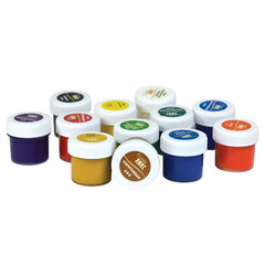 Гуашь художественная ЛУЧ &laquo;Люкс&raquo;, 12 цветов по 20 мл, на гуммиарабике, 14С1038-08