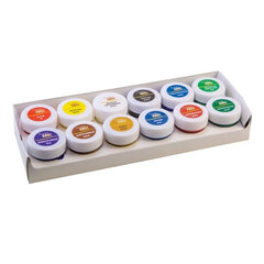 Гуашь художественная ЛУЧ &laquo;Люкс&raquo;, 12 цветов по 20 мл, на гуммиарабике, 14С1038-08