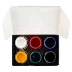 Краски акриловые глянцевые &laquo;Декола&raquo;, 6 цветов по 20 мл, в банках, Невская Палитра, 2941024