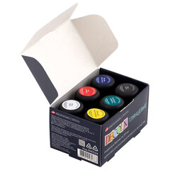 Краски акриловые глянцевые &laquo;Декола&raquo;, 6 цветов по 20 мл, в банках, Невская Палитра, 2941024