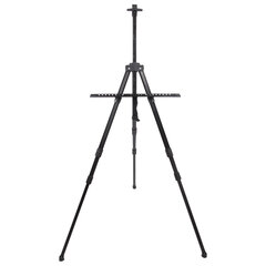 Мольберт алюминиевый BRAUBERG ART CLASSIC, УСИЛЕННЫЙ, тренога, переносной, разлож. 98&times;180&times;91, 191281