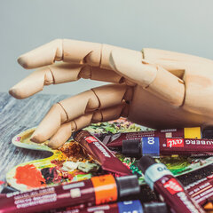 Манекен художественный BRAUBERG ART CLASSIC &laquo;РУКА&raquo;, высота 30 см., мужская правая, дерево, 191297