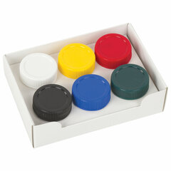 Гуашь ЮНЛАНДИЯ &laquo;ЮНЫЙ ВОЛШЕБНИК&raquo;, 6 цветов по 20 мл, высшее качество, 191331