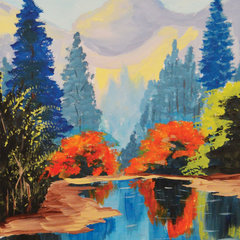 Гуашь ЮНЛАНДИЯ &laquo;ЮНЫЙ ВОЛШЕБНИК&raquo;, 12 цветов по 20 мл, высшее качество, 191333